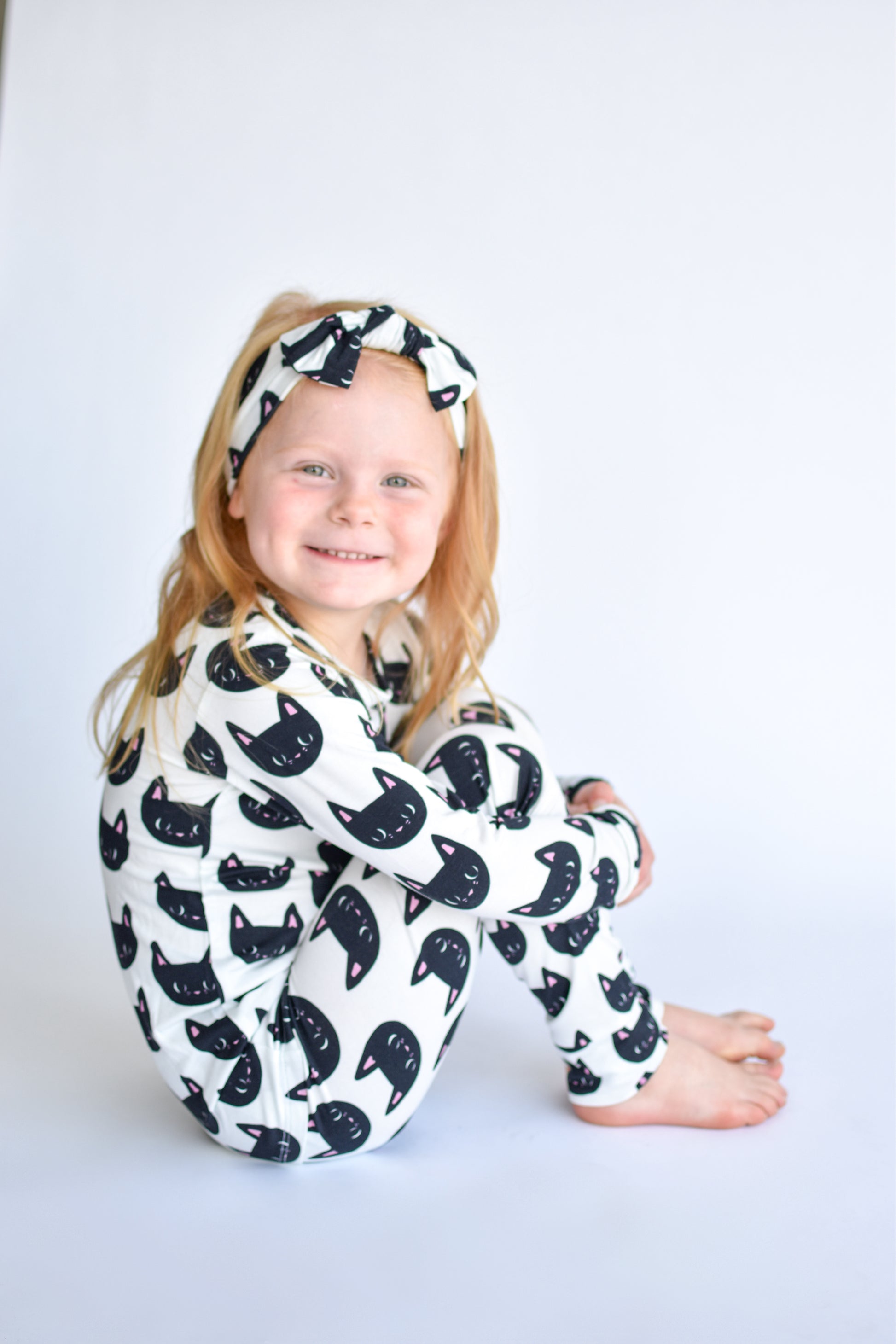 Black Kitty Halloween Pjs for Kids, Binx from Hocus Pocus Pjs, Hocus Pocus Pajamas