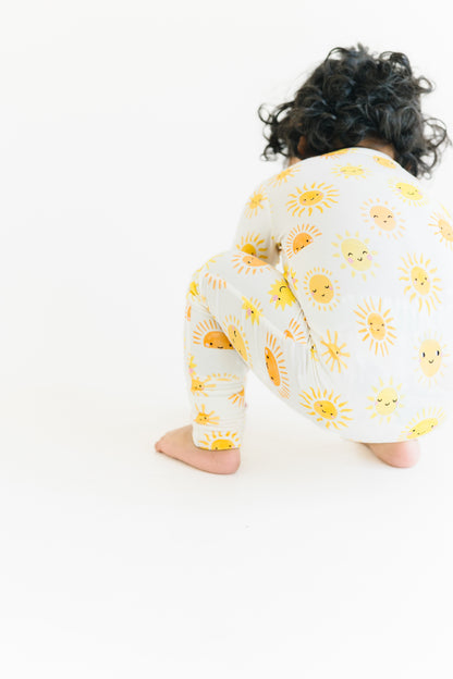 Footless Zippered One Piece | Rise and Shine