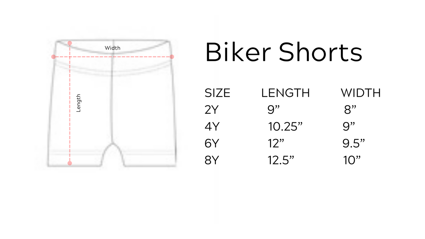 Mouse Check Biker Shorts
